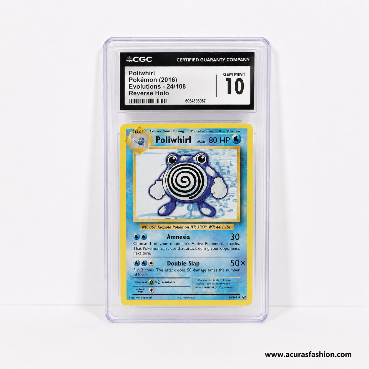 POKEMON POLIWHIRL 2016