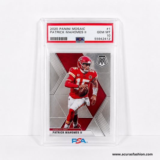 2020 Panini Mosaic Patrick Mahomes II PSA 10 Gem Mint #1